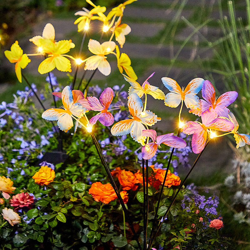 Butterfly Solar Motion Lights