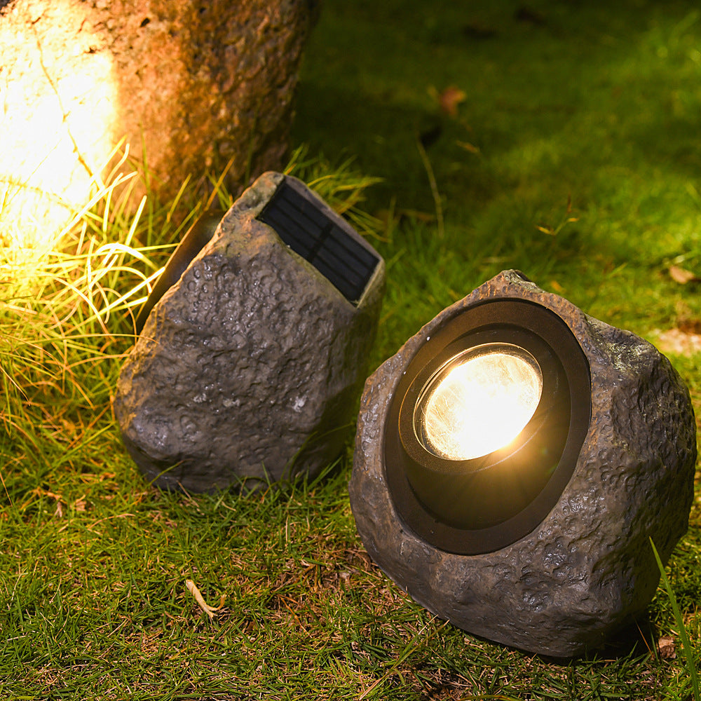 Stone Solar Motion Lights