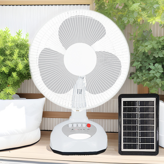 12 Inches Table Solar Powered Fan