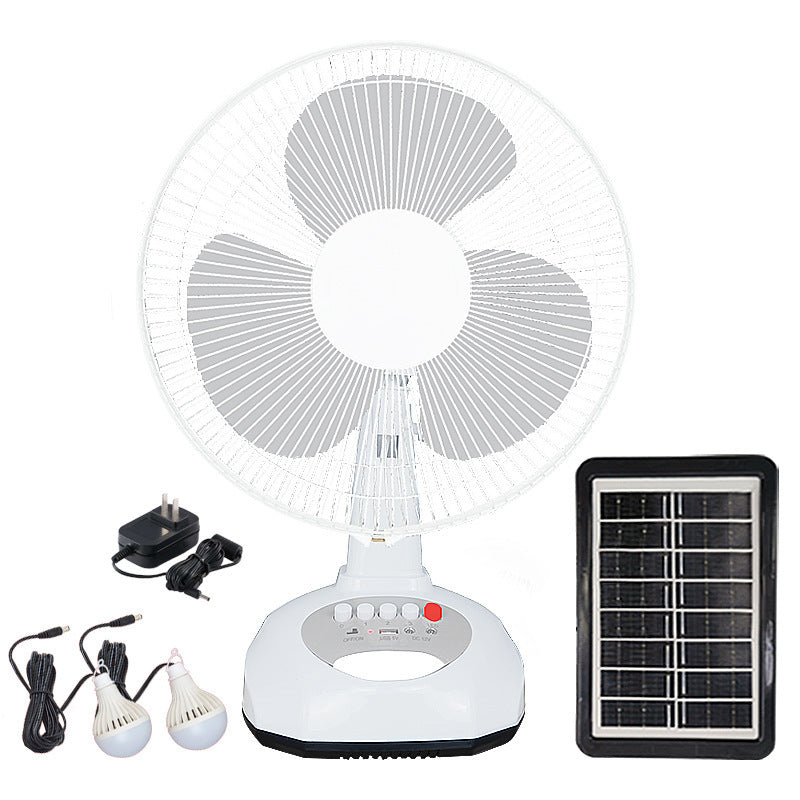 12 Inches Table Solar Powered Fan