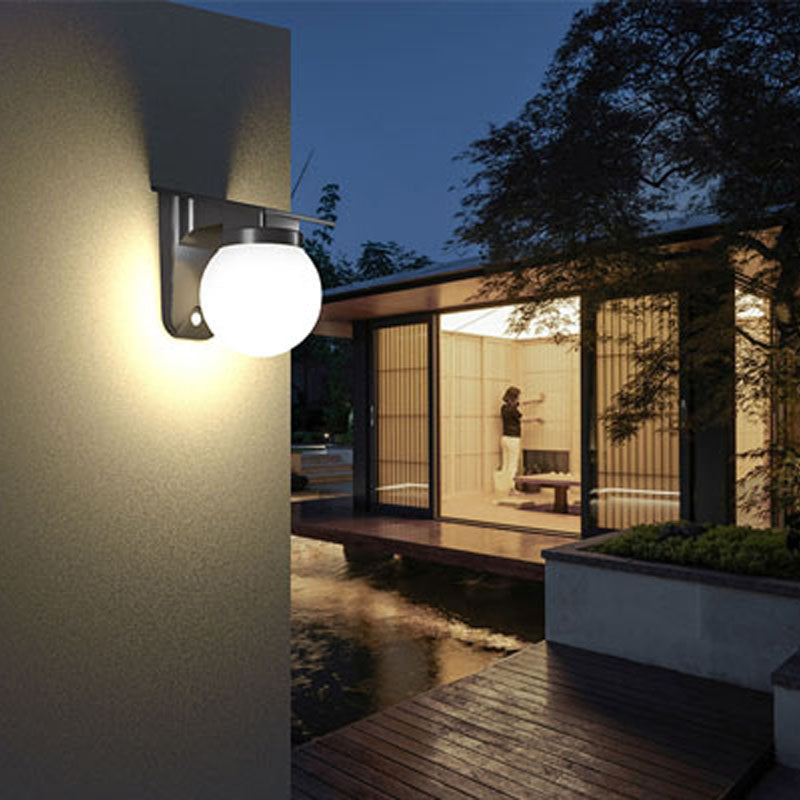 New Ball Solar Motion Wall Lights