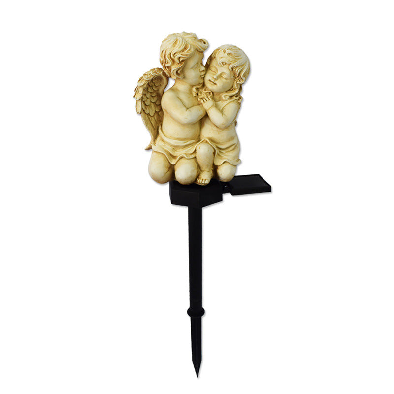 Angel Sculpture Solar Motion Lamp